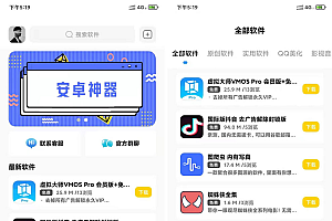 最新软件库APP源码+前端整套独立后台