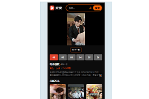 《短剧系统》2025苹果CMS V10短剧模板下载