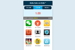 公众号推广系统网站源码-带插件