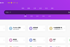 2024最新TwoNav网址导航网站源码去授权破解版+内置二十多套主题模板