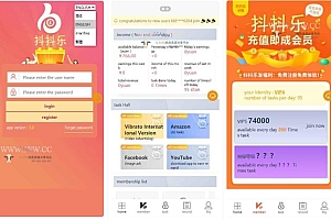 四种语言点赞任务源码|中文+英文+泰语+繁体|机器人全自动抖音短视频点赞任务