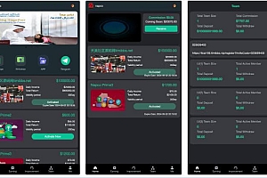 Napco海外投资理财源码-前端html+后端PHP