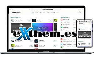 Moddroid应用软件下载主题高级版带博客系统 9.5