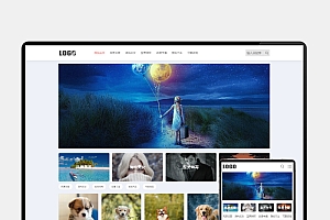 H5自适应响应式相册图片网站模板 – 图片壁纸类网站源码下载