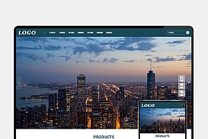 (H5自适应) 壁挂炉暖气设备网站模板 – 带下载功能的企业网站源码