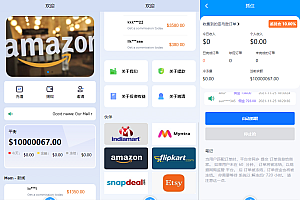 亚马逊/自动抓取订单/任务/邀请/英文,西班牙语/可自动切换语言
