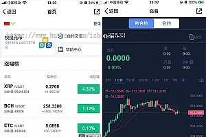 某站6000元的交易所合约/虚拟币区块链 完整无缺整站打包,行情正常