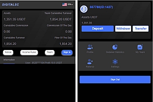 出海源码英文版虚拟币投资系统USDT充值源码+双语言版本源码
