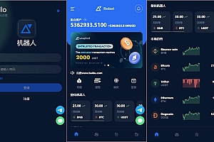 五语言BTC虚拟币质押投资理财_定期存币收益_加密货币机器人量化交易系统源码_内附搭建教程