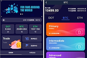 全新UI微盘系统、微交易,开源可以二次开发