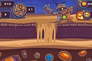 木乃伊糖果HTML5游戏全屏PC页游源码