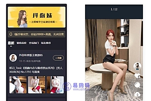 wordpress图片主题 最新仿抖音模式套图SEO源码