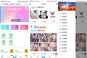 价值150元 HYBBS模板大牛窝社区ND_mobile手机模板v2.7.2 免授权