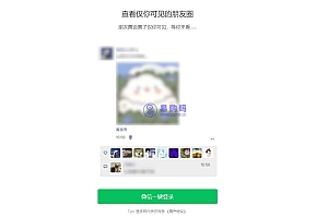 微信朋友圈访客记录系统php源码【修复版】