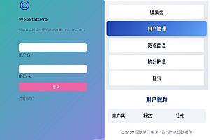 WebStatsPro网站统计源码