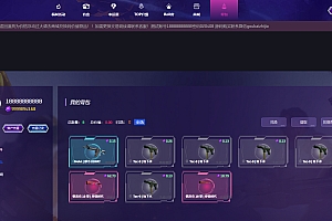 CSGO开箱网源码后端php前端vue对接易支付和短信宝