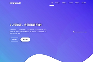 网络验证系统BC云验证整站数据网站源码