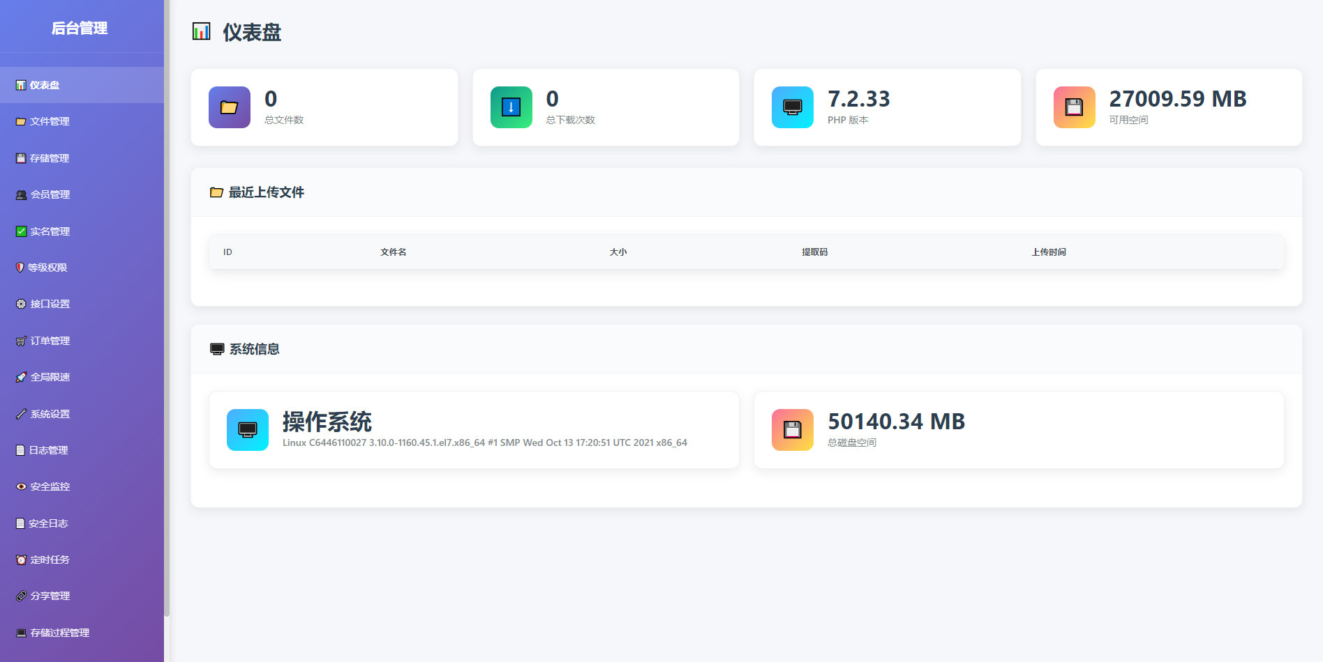 9月更新 临时文件快传系统源码 全开源附教程