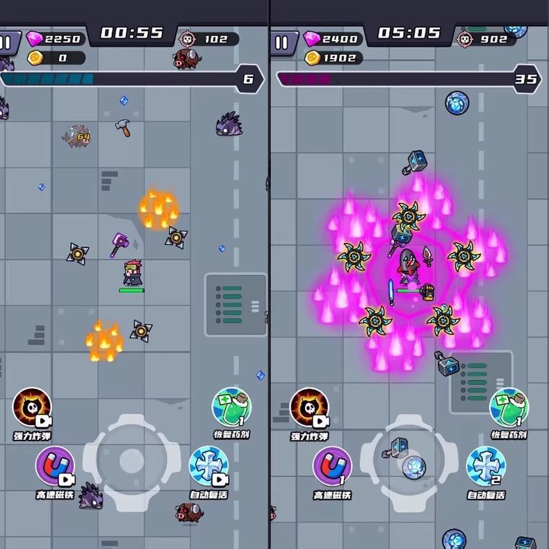 割草类微信DY小游戏末日特工队源码 Cocos Creator